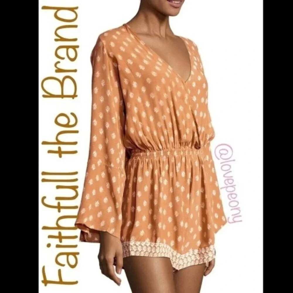NWT Faithful the Brand Sublime Playsuit Florence